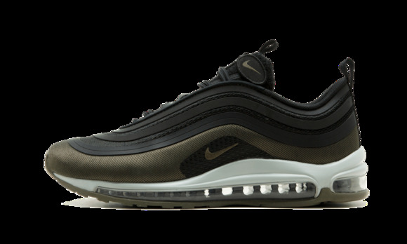 NEW Size 7.5 Mens Nike Air Max 97 Ultra \'17 HAL Black Olive Sneakers AH9945-001 main image 5